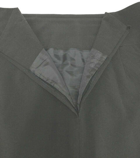 Черная юбка на молнии