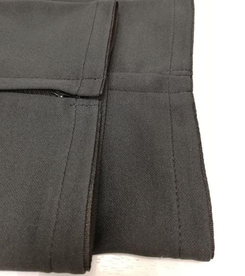 Черные брюки с молнией