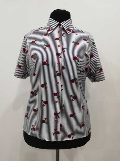 Рубашка в цветочек